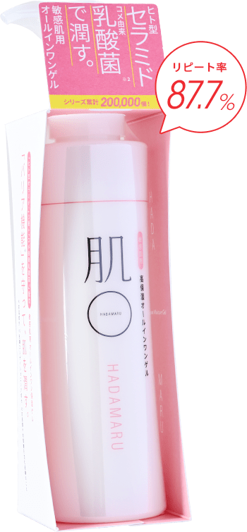 アクアモイスチャーゲル｜リピート率87.7%